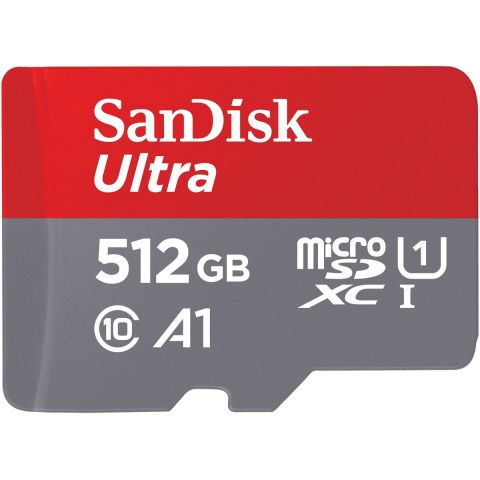 SanDisk Ultra microSDXC Class 10 UHS-I U1 A1 100MB/s 512GB