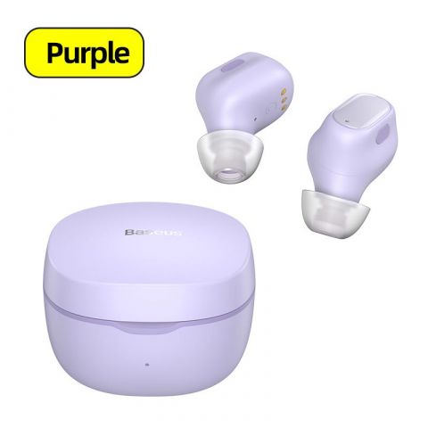 Baseus WM01 TWS Bluetooth Earphones-Purple